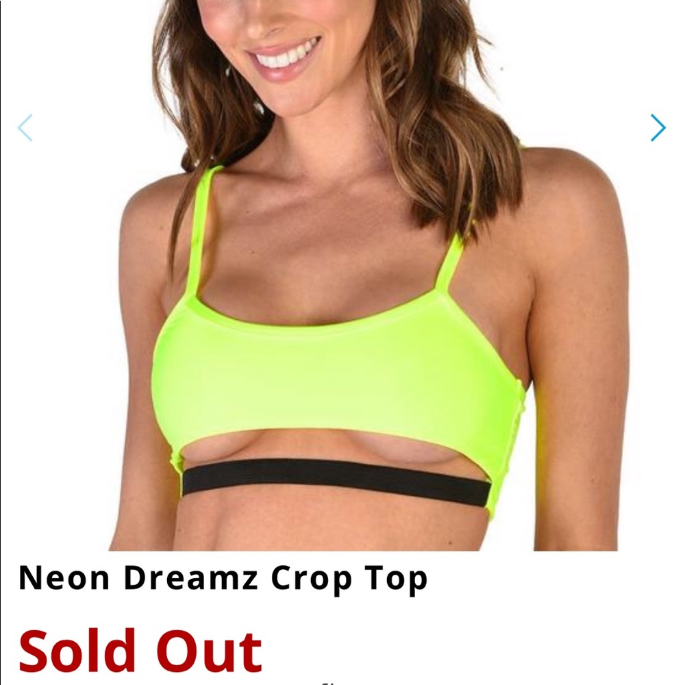 Neon Crop Top